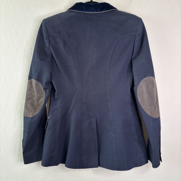 Dolce Gabbana Navy Corduroy Patch Blazer - Picture 9 of 11